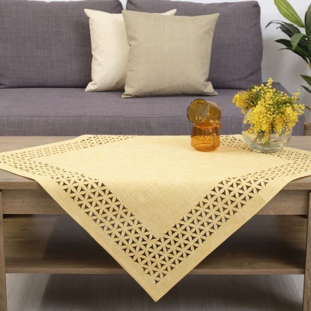 Τραπεζομάντηλο Dimeco 140x140 1413 Yellow
