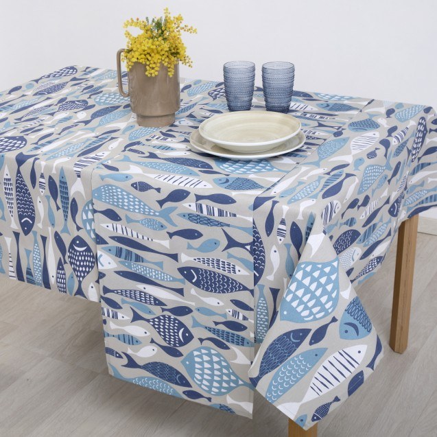 Τραπεζομάντηλο Dimeco 140x220 Aquarius