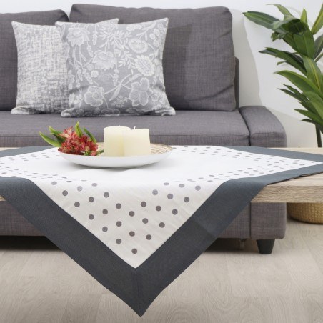 Τραπεζομάντηλο Dimeco 140x140 15230 Dark Grey