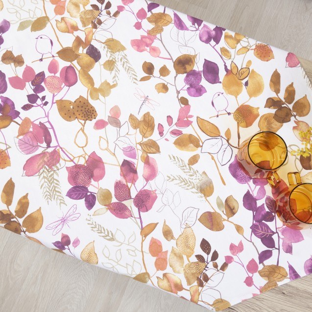 Runner Dimeco 40x160 Grace Purple