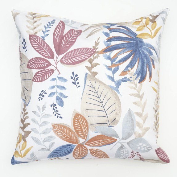 Μαξιλαροθήκη Διακόσμησης Dimeco Διπλής Όψης 45x45 Leaves...