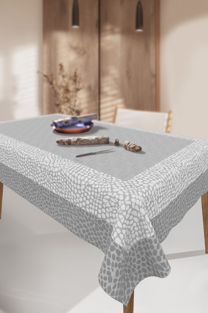 Τραπεζομάντηλο Saint Clair 1047 Silver 145x220