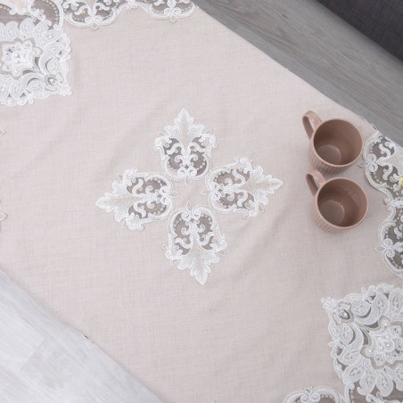 Σετ Σεμέν/Πετσετάκια 3Τμχ Dimeco 2134 Beige