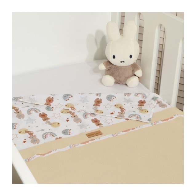 Κουβέρτα Αγκαλιάς Διπλής Όψης Baby Oliver Des...