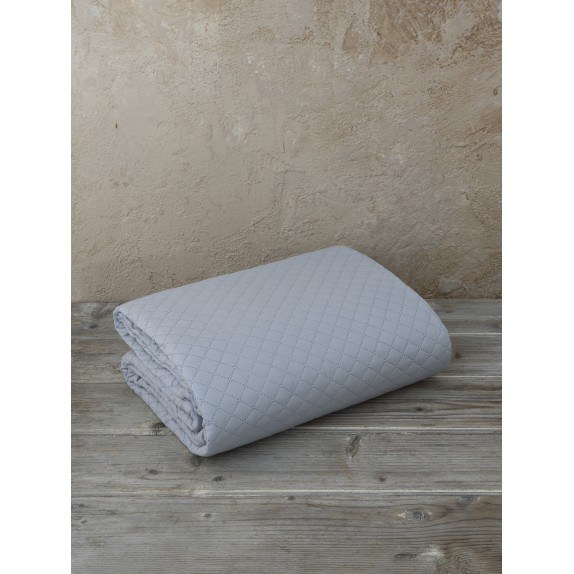 Κουβερλί 240x260 - Poise Gray