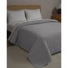 Κουβερλι Chenille Υπερδιπλο Adam Home 220x240 Mistral Grey