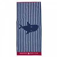 Πετσέτα Θαλάσσης Greenwich Polo Club 70x140 3902 Κόκκινο-...