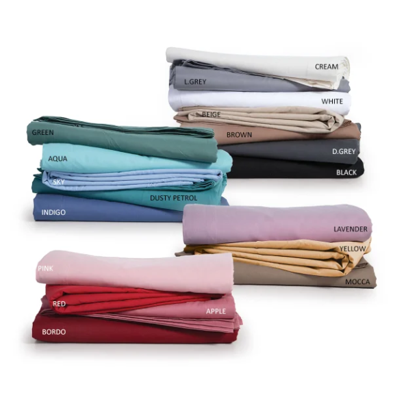 Σετ Μαξιλαροθήκες 2 Τεμαχίων Nef-Nef Basic (Επιλέξτε Χρώμα)