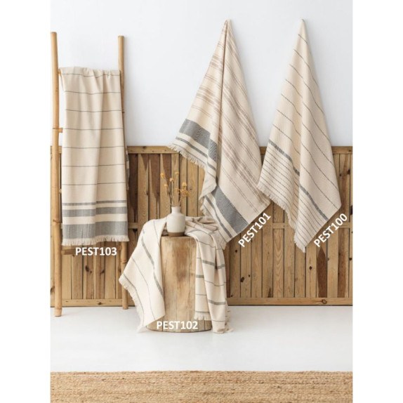 Πετσέτα Θαλάσσης Παρεό Palamaiki 90x160 Pest100