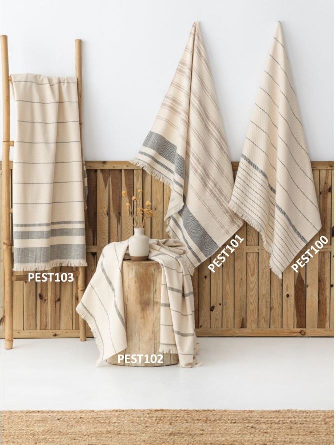 Πετσέτα Θαλάσσης Παρεό Palamaiki 90x160 Pest100