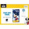 Πετσέτα Θαλάσσης Quick Dry Disney Home Mickey 16 70x140 Blue