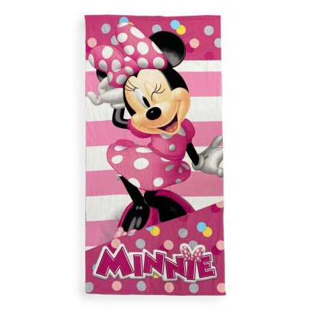 Πετσέτα Θαλάσσης Quick Dry Disney Home Minnie 26 70x140 Pink