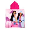 Πόντσο Θαλάσσης Quick Dry Mattel Barbie 86 50x100 Pink