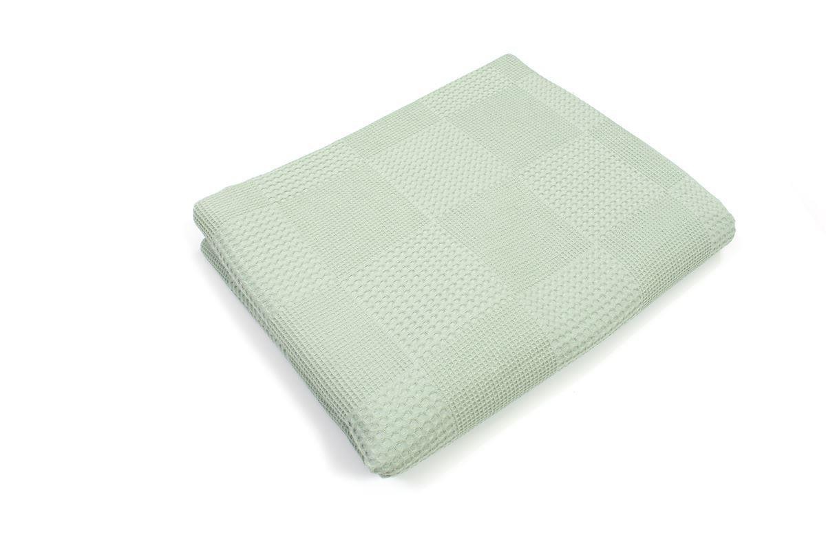 Κουβέρτα Πικέ Dimcol Μονόχρωμη 120X150 Φυστικί 100% Cotton