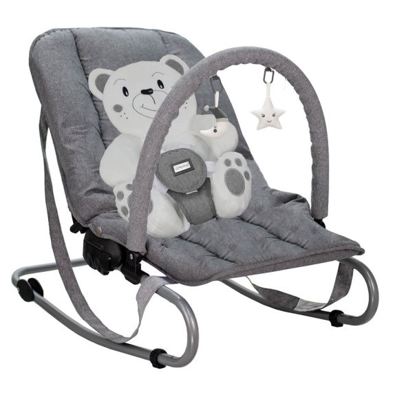 Ρηλάξ Bebe Stars Dream Plus Grey 313-186