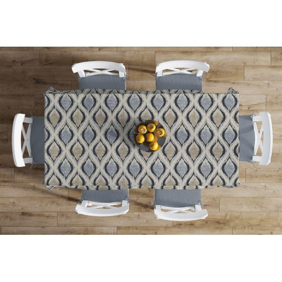 Καρέ Dimcol Αλέκιαστο 90x90 Cyclops 461 Blue