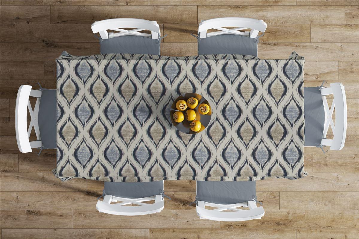 Καρέ Dimcol Αλέκιαστο 90x90 Cyclops 461 Blue