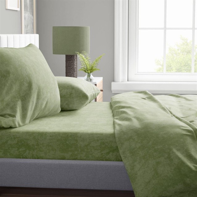 Σεντόνι Μονό Dimcol Shadow 24 160x240 Lime Green