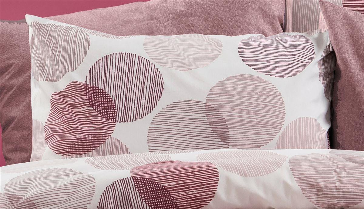 Μαξιλαροθήκη Dimcol Εμπριμέ Κοραλία 466 50x70 Rotten Apple