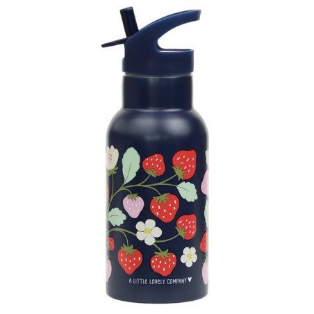 Παγούρι Ανοξείδωτο Διπλό Τοίχωμα Α Little Lovely Company Strawberries 350ml DBSSST69