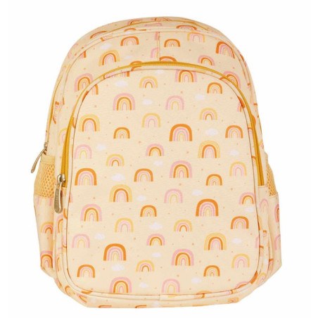 Σακίδιο Πλάτης με Ισοθερμική Θήκη A Little Lovely Company Rainbows 27x32x19 BPRAPI51