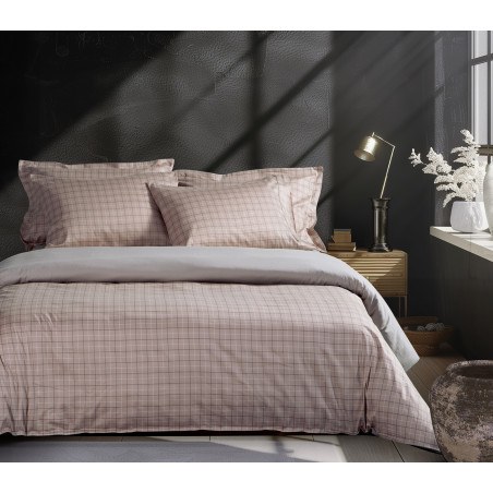 Σετ Παπλωματοθήκη Υπέρδιπλη 3 Τεμαχίων Nef-Nef Gren Beige 240x230