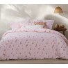 Σετ Παπλωματοθήκη Υπέρδιπλη 3 Τεμαχίων Nef-Nef Plant Pink 240x230