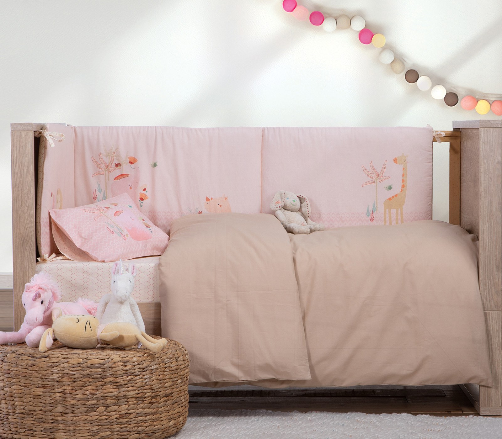 Nef - Nef Βρεφική Παπλωματοθήκη Nef-Nef Basic 730-Beige 110x150