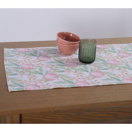 Τραβέρσα Nef-Nef Apples Ecru 45x140