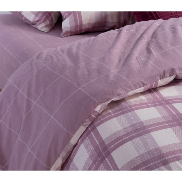 Σετ Παπλωματοθήκη Φανελένια Υπέρδιπλη 3...