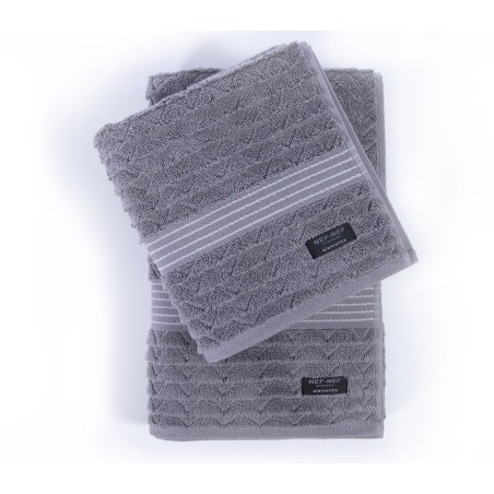 Πετσέτα Σώματος Nef-Nef Elements-Elgyn Grey 80x160