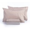 Σετ Παπλωματοθήκη Υπέρδιπλη 3 Τεμαχίων Nef-Nef Gren Beige 240x230