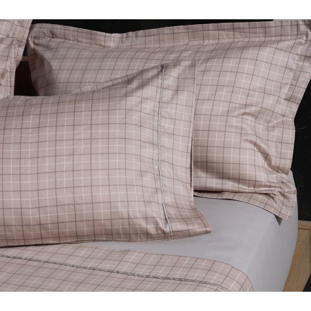 Σετ Σεντόνια Υπέρδιπλα 4 Τεμαχίων Nef-Nef Gren Beige 240x270