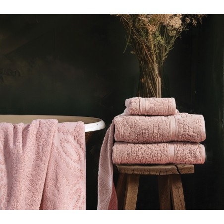 Πετσέτα Σώματος Nef-Nef Louiza Pink 70x140