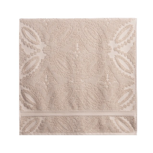 Πετσέτα Προσώπου Nef-Nef Louiza Beige 50x90