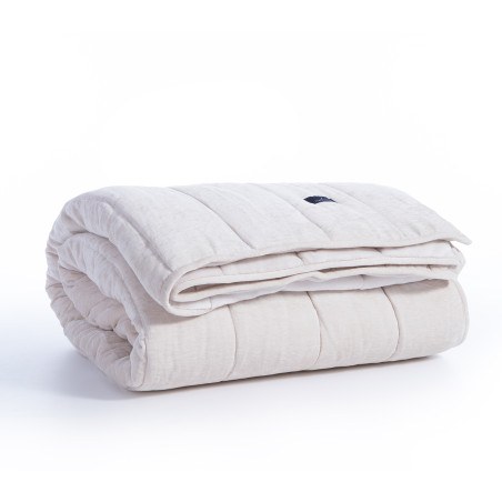 Κουβερτοπάπλωμα Υπέρδιπλο Nef-Nef Nau Coast Ecru 240x220