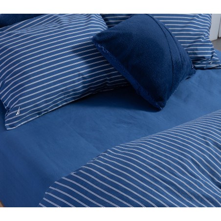 Σετ Σεντόνια King Size 4 Τεμαχίων Nef-Nef Nau Coast True Navy 280x270