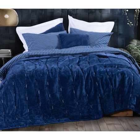 Κουβερτοπάπλωμα Υπέρδιπλο Nef-Nef Nau Coast True Navy 240x220