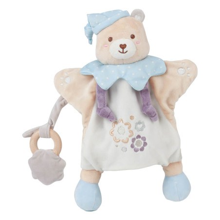 Μαλακό Πανάκι Teddy Flower Nani Cuddle & Puppet 60-109