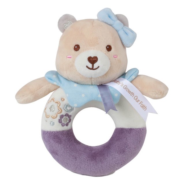 Μαλακή Κουδουνίστρα Bebe Stars Teddy Flower...