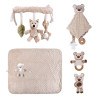 Σετ Δώρου 5τμχ Bebe Stars Teddy Bear Nature 60-102