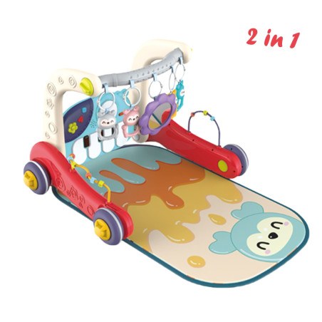 Γυμναστήριο-Περπατούρα Δραστηριοτήτων Bebe Stars Piano Magic World 2in1 4248