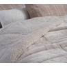 Κουβερτοπάπλωμα Μονό με Γούνα Sherpa Nef-Nef Singular 24 Natural 160x220
