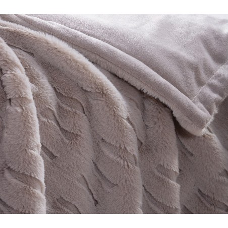 Ριχτάρι Πολυθρόνας Nef-Nef Vivo Greige 130x180