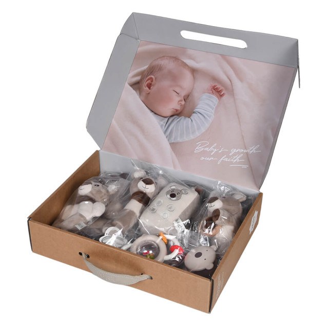 Σετ Δώρου 12τμχ Bebe Stars Teddy Bear Rattles...
