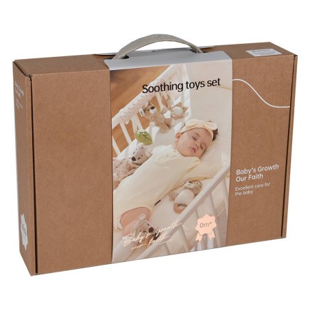 Σετ Δώρου 5τμχ Bebe Stars Teddy Bear Nature 60-102