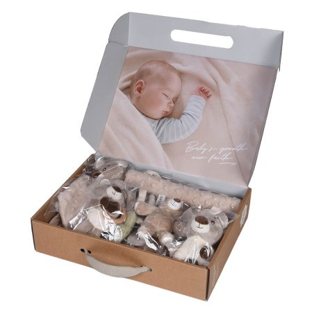 Σετ Δώρου 5τμχ Bebe Stars Teddy Bear Nature 60-102