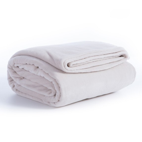 Κουβέρτα Fleece Μονή Nef-Nef Cosy Ecru 160x220