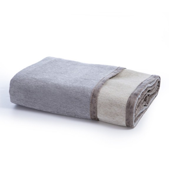 Ριχτάρι Τετραθέσιου Nef-Nef New Tanger L.Grey/Ecru 180x350