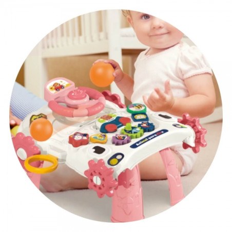 Περπατούρα Δραστηριοτήτων Bebe Stars Robbie 3in1 Pink 4243